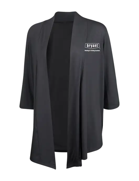 Grey Smoke Womens Concept Shrug w/Bryant H&C Systems Logo