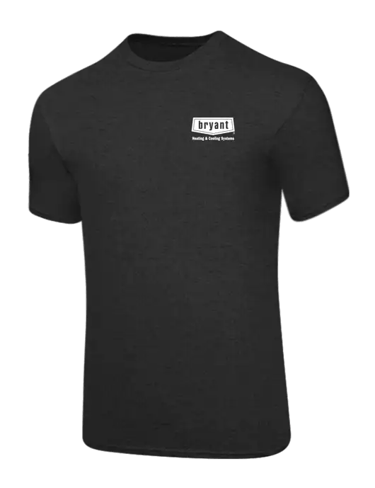 Core Blend Dark Heather Grey T-Shirt w/Bryant H&C Systems Logo