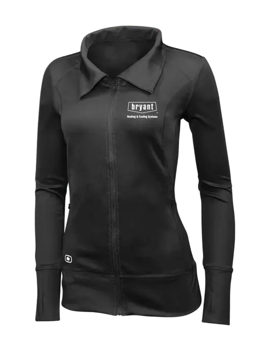 OGIO Blacktop Womens Endurance Fulcrum Full-Zip w/Bryant H&C Systems Logo