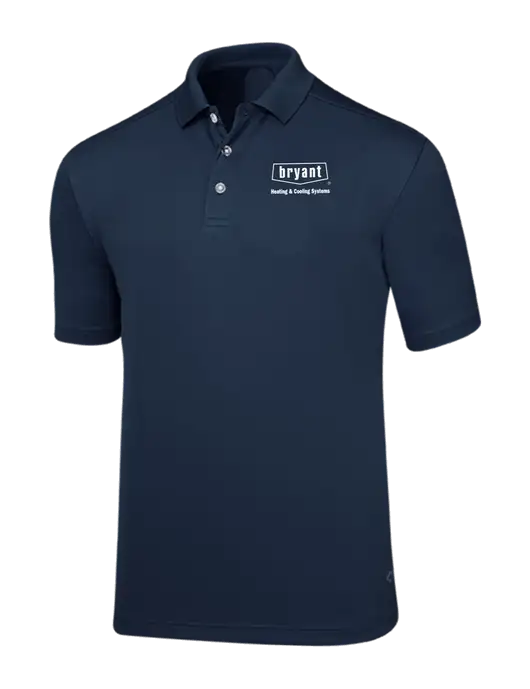 Callaway Core Navy Performance Polo w/Bryant H&C Systems Logo