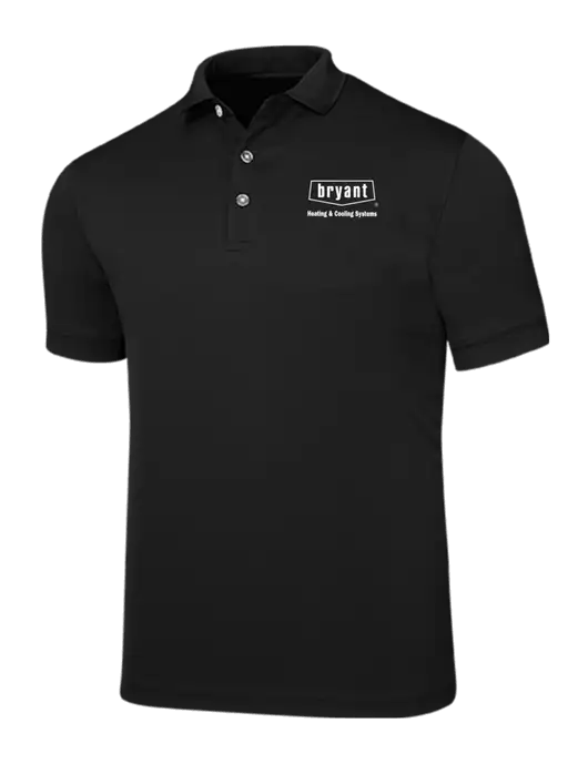 Callaway Ottoman Black Polo w/Bryant H&C Systems Logo