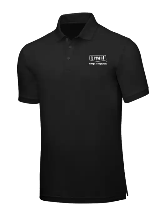 Black Core Classic Pique w/Bryant H&C Systems Logo