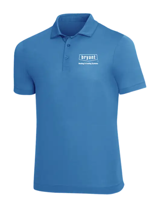 Mercer+Mettle Dark Sapphire Blue Stretch Jersey Polo w/Bryant H&C Systems Logo