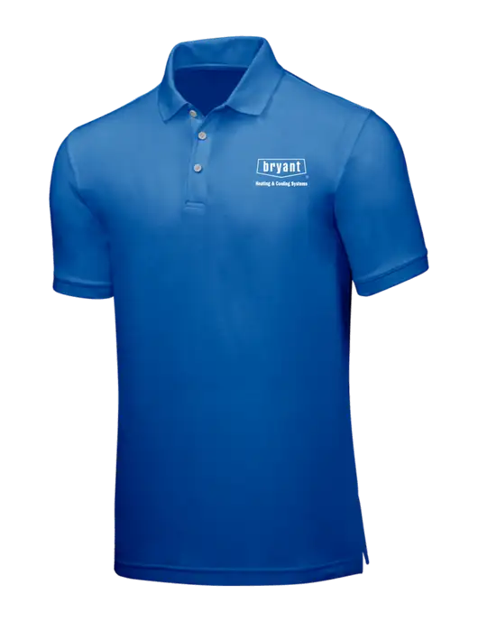 Dark Royal Core Classic Pique w/Bryant H&C Systems Logo
