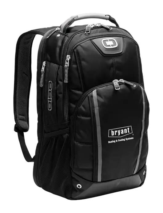 OGIO Black Bolt Pack w/Bryant H&C Systems Logo