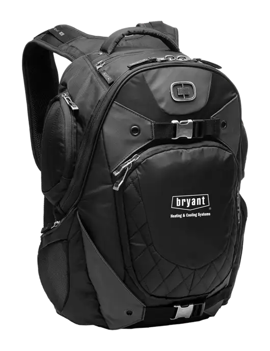 OGIO Black Squadron Pack w/Bryant H&C Systems Logo
