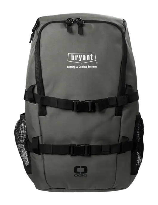 OGIO Medium Grey Street Pack w/Bryant H&C Systems Logo