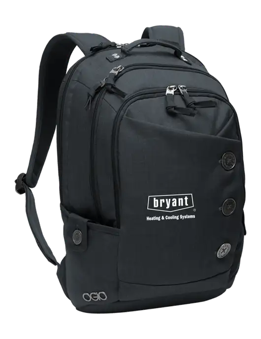 OGIO Storm Grey Ladies Melrose Pack w/Bryant H&C Systems Logo
