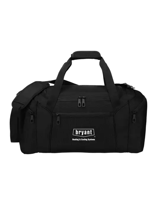 Slim & Lite Black Duffel    w/Bryant H&C Systems Logo